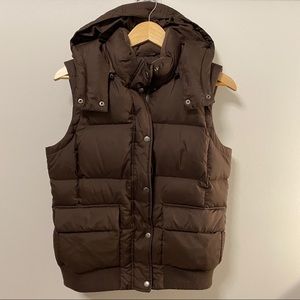 Gap Down filled Vest with Hood